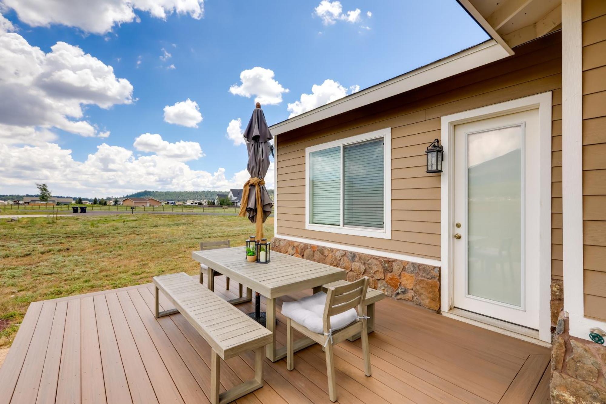 Vistas Bonitas Home With Patio 7 Mi To Snowbowl! Φλάγκσταφ Εξωτερικό φωτογραφία