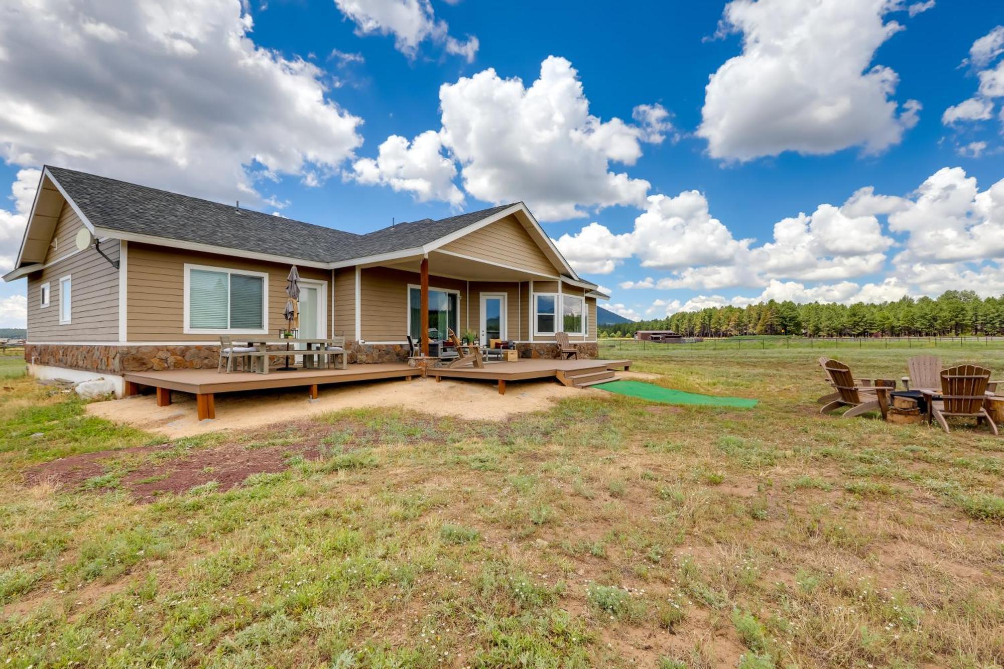 Vistas Bonitas Home With Patio 7 Mi To Snowbowl! Φλάγκσταφ Εξωτερικό φωτογραφία
